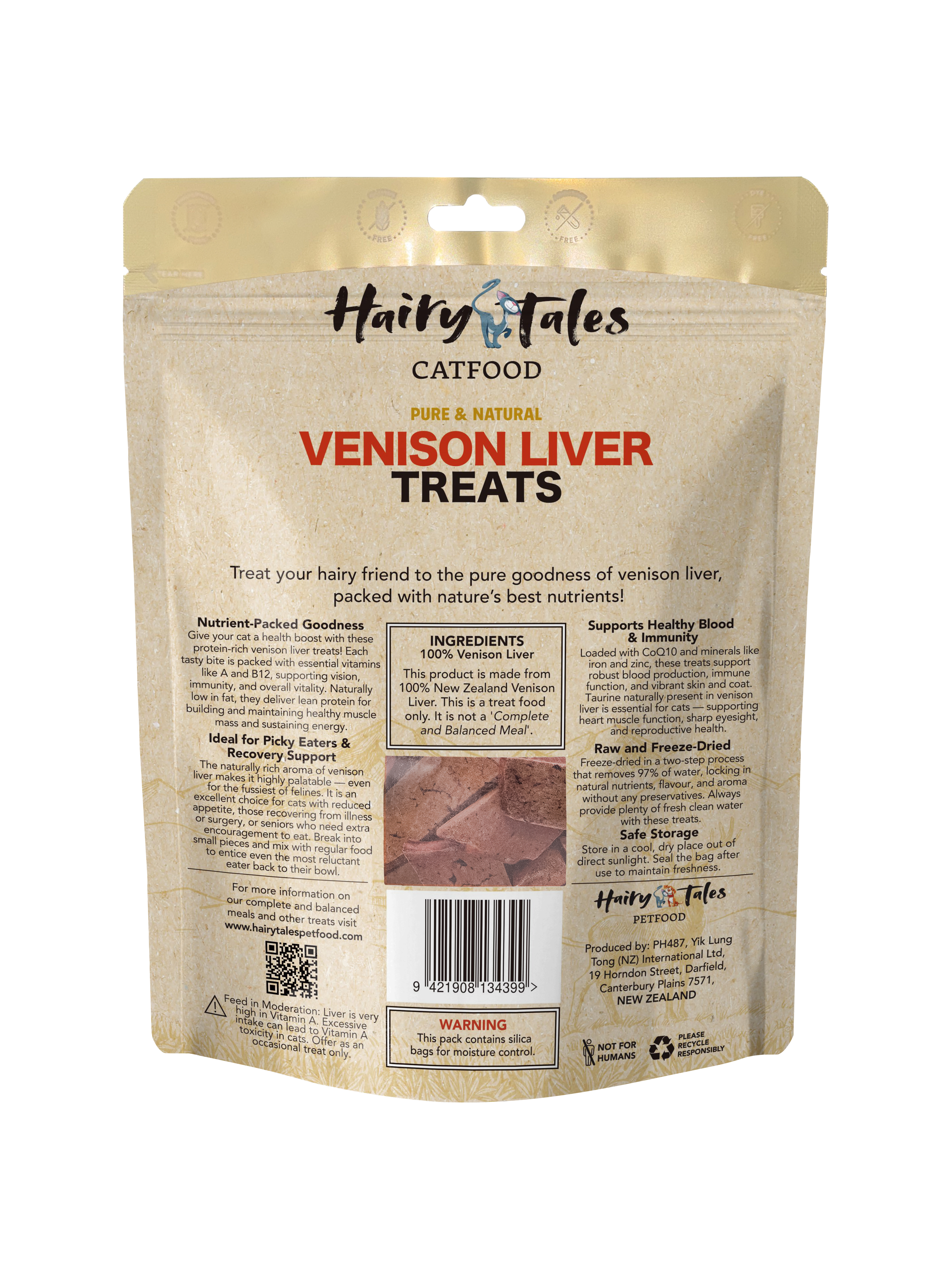 Freeze-Dried Venison Liver (Cat)