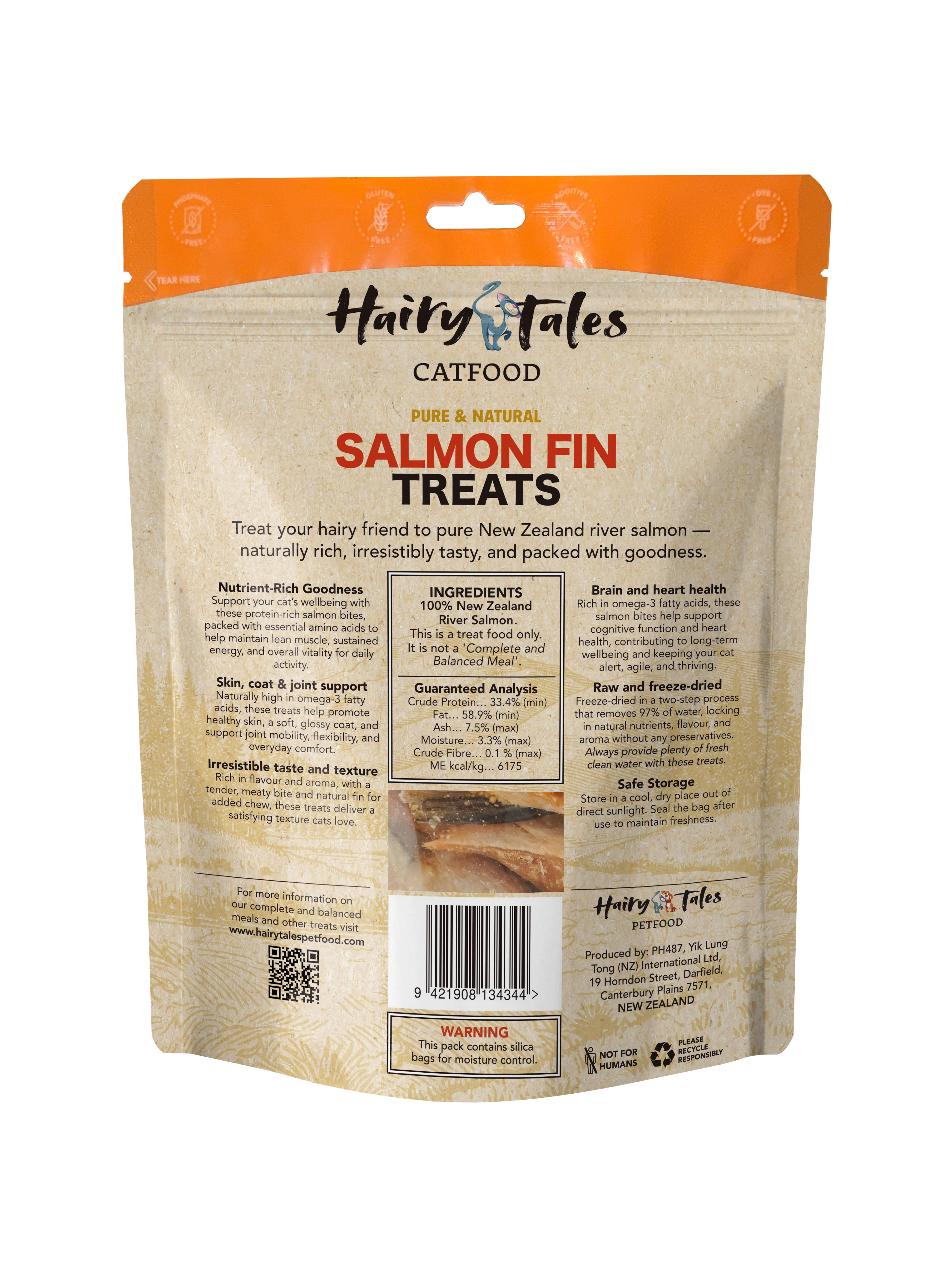 Freeze-Dried Salmon Fins(CAT)