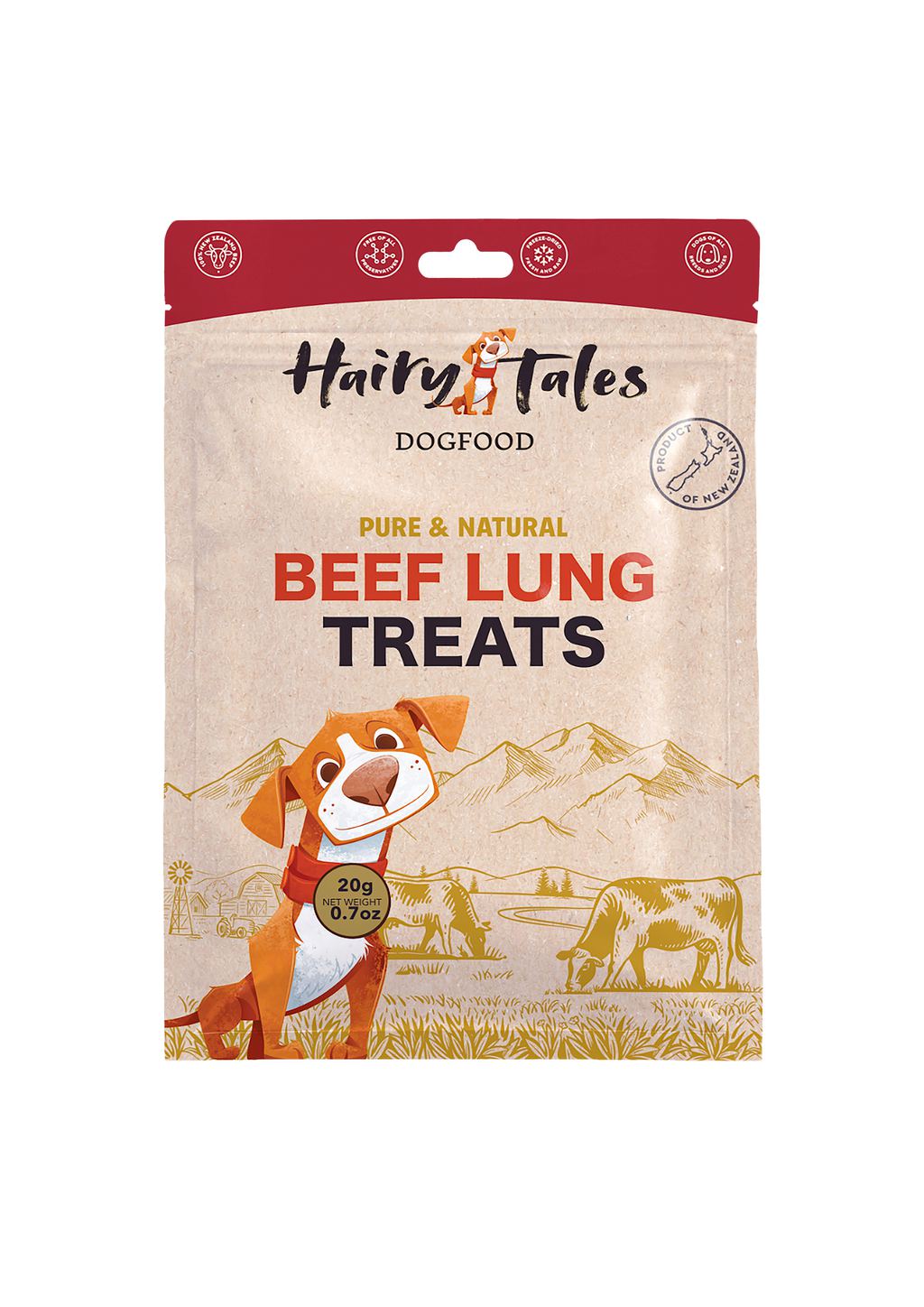Freeze-Dried Beef Lung